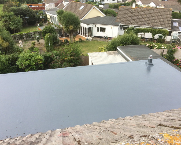 flat roof north devon